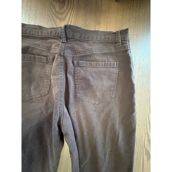 Gloria Vanderbilt Amanda STRETCH Womens Pants Size 12 Short Brown Jeans EUC - Picture 11 of 13
